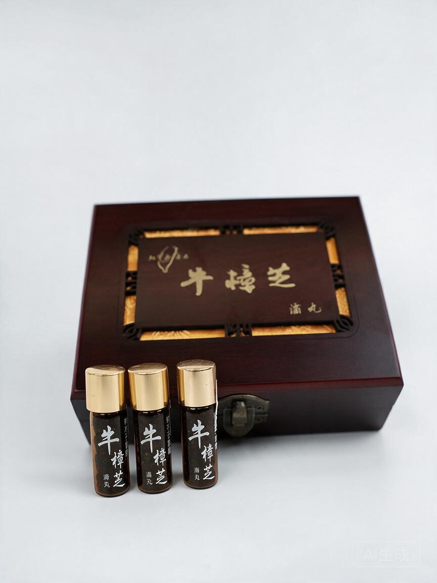源宇宙 牛樟芝滴丸【椴木子實體】三瓶木盒禮盒裝 - 图片 4