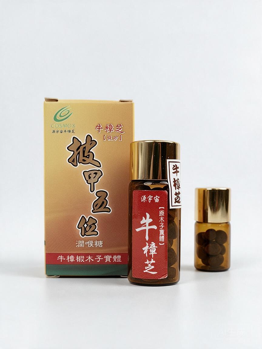 源宇宙 牛樟芝潤喉糖 禮盒組(潤喉糖+滴丸) - 图片 5
