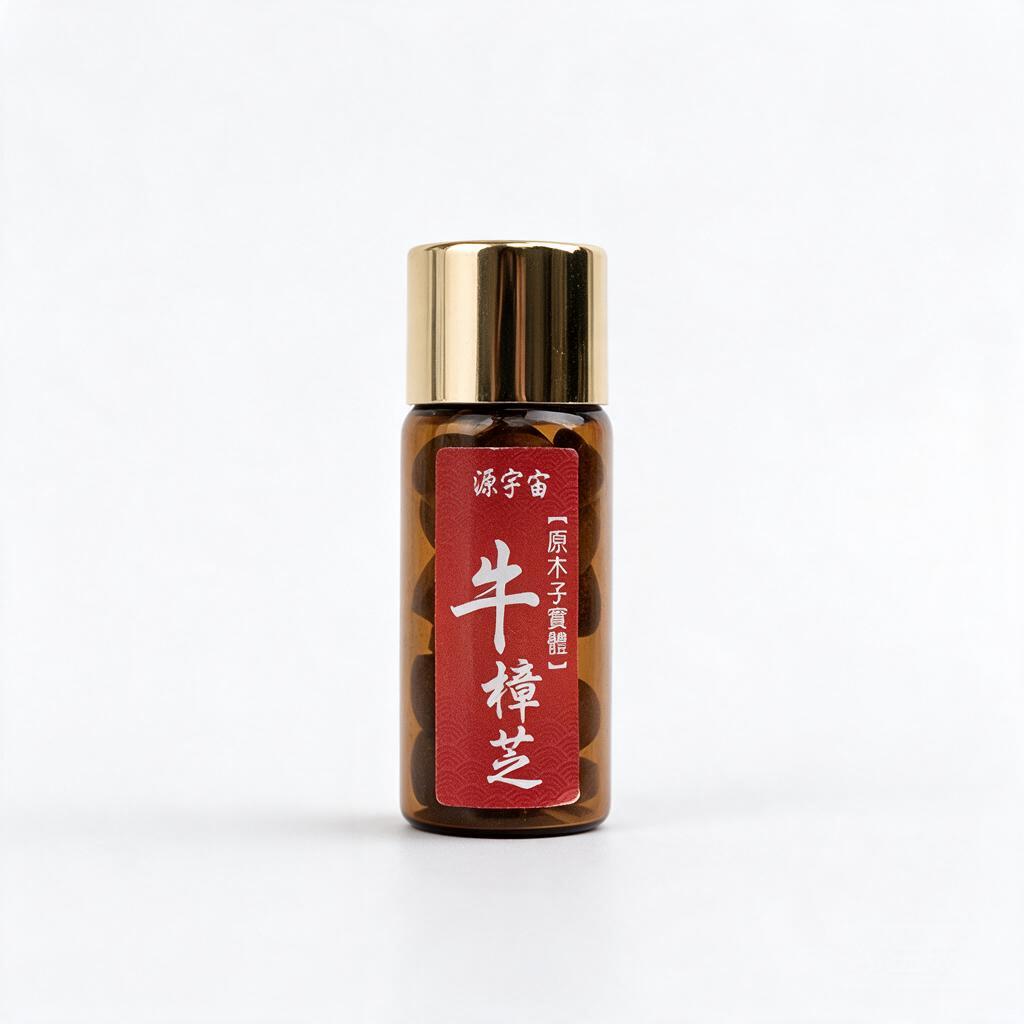 源宇宙 牛樟芝滴丸【椴木子實體】單瓶裝60顆