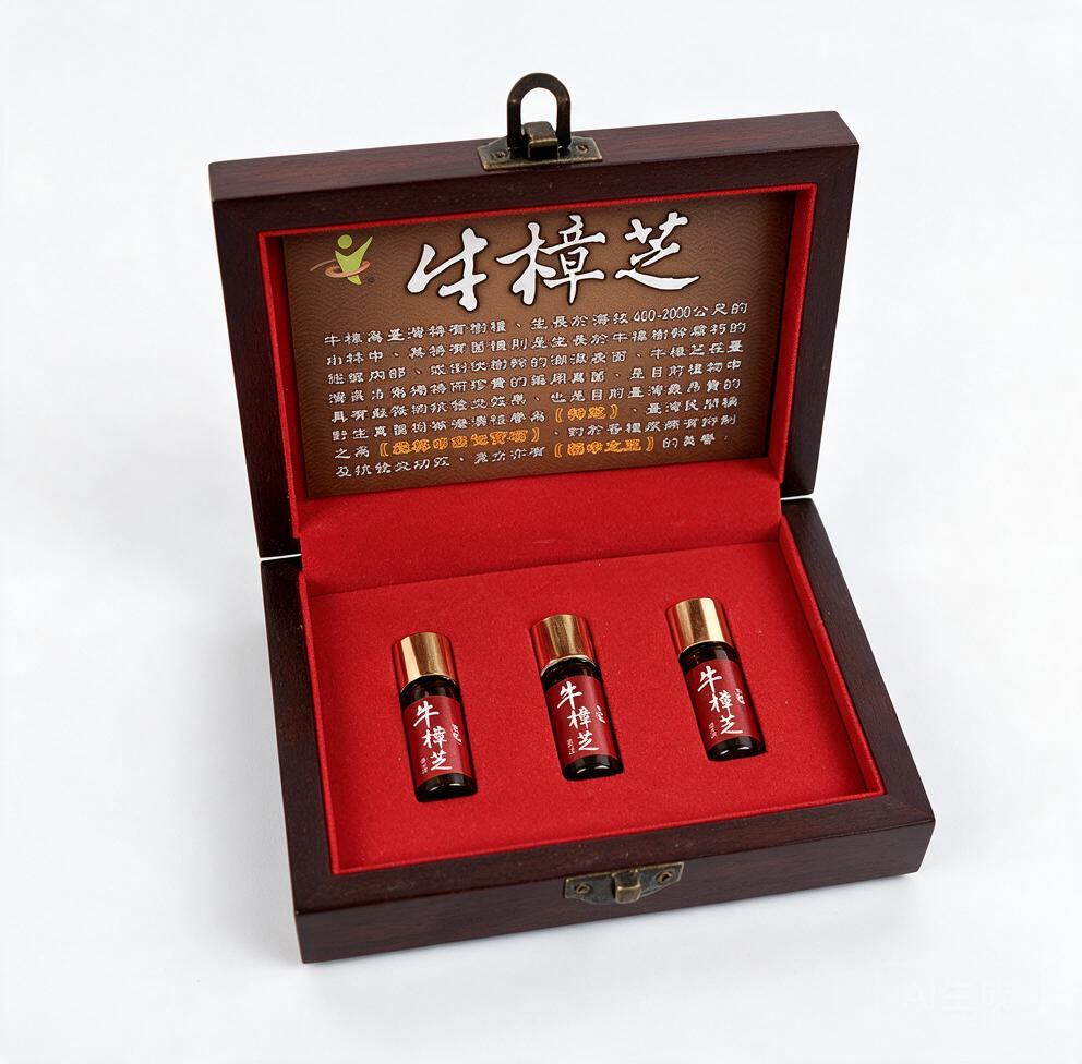 源宇宙 牛樟芝頂級養生禮盒(子實體滴丸三入)